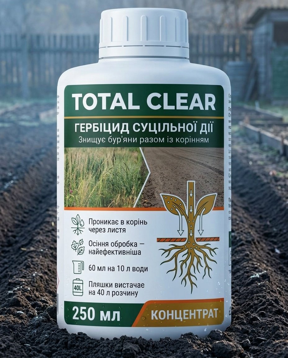 Total Clear — гербіцид суцільної дії